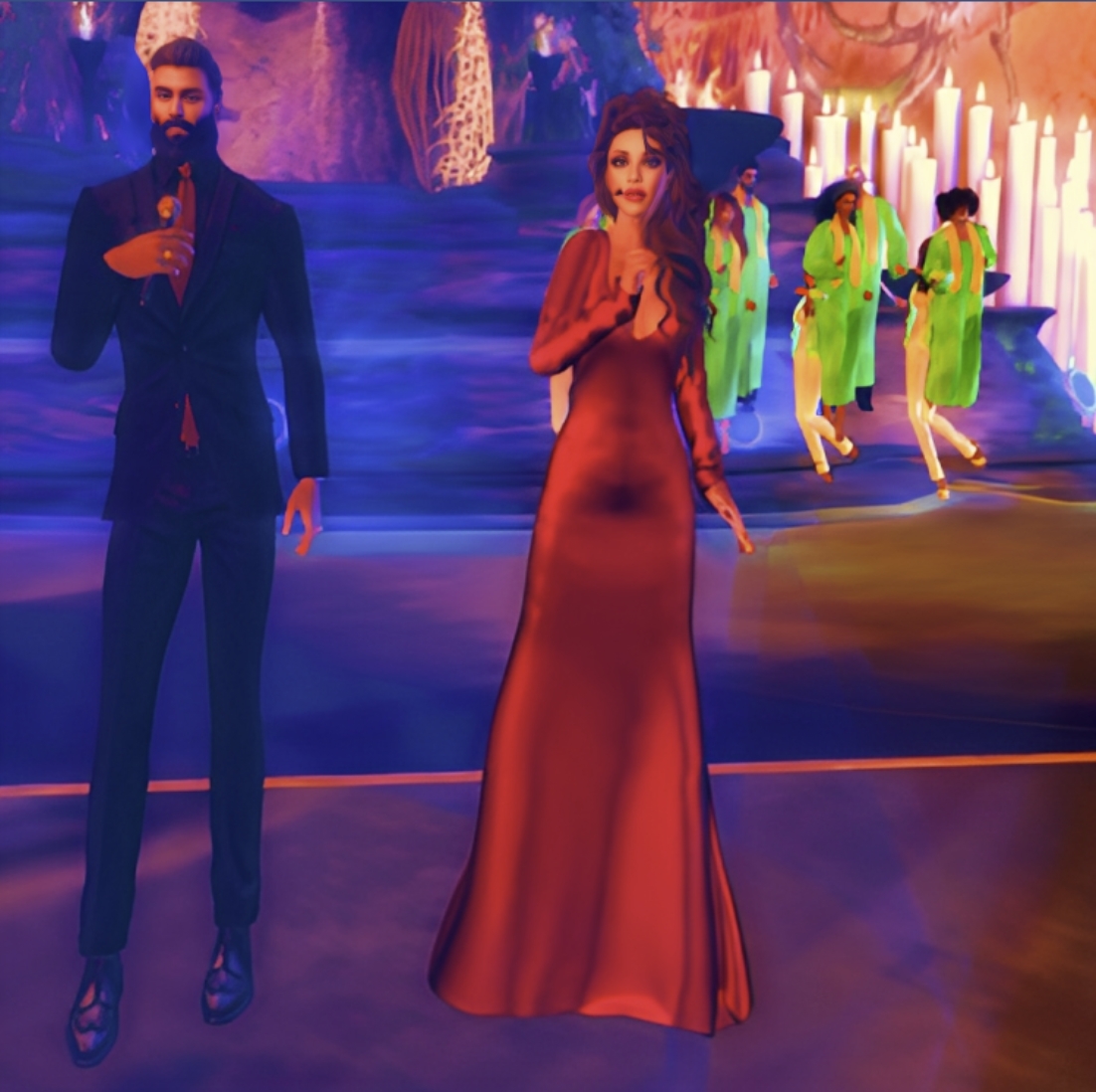 Enrapture immersive concert stage